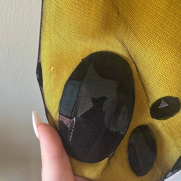 Zac Posen Chartreuse Embellished Pencil Skirt Size 0 - Picture 5 of 14